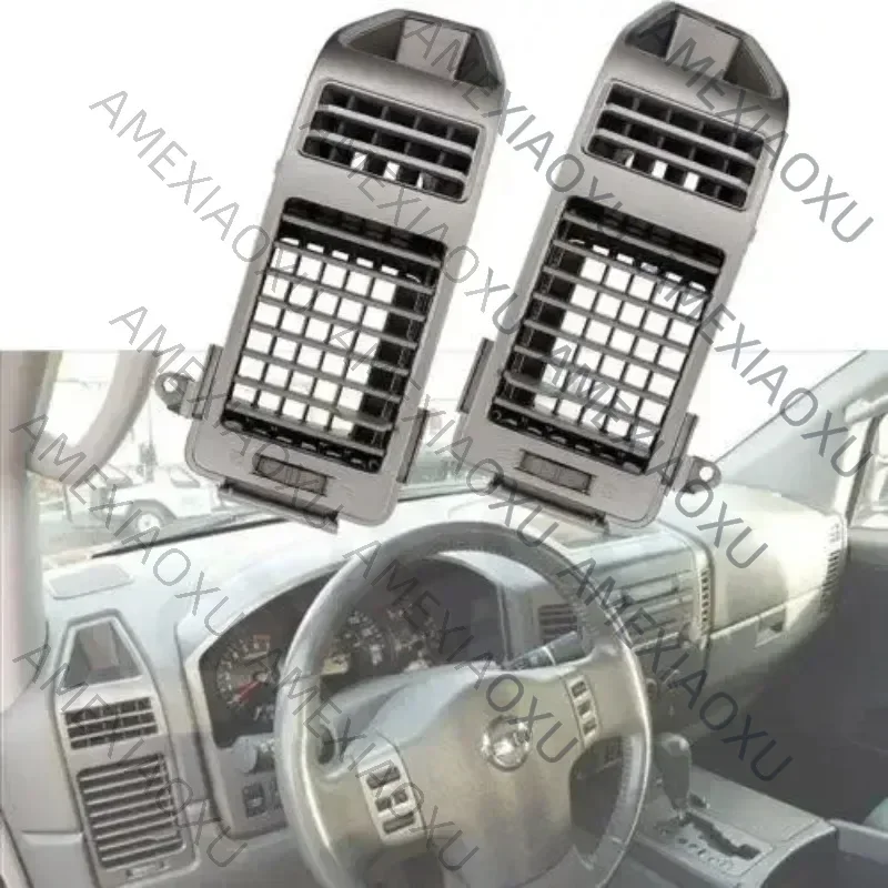

Silver Left or Right Side AC Air Vent Grille for Nissan Armada Titan 2004 2005 2006