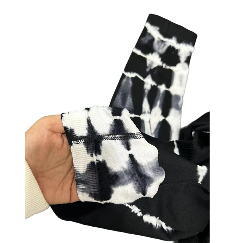 Tie dye Seamless Leggings Women High Waist Yoga Gym Workout Leggings Push Up Butt Sport Trainning Jogging Pants