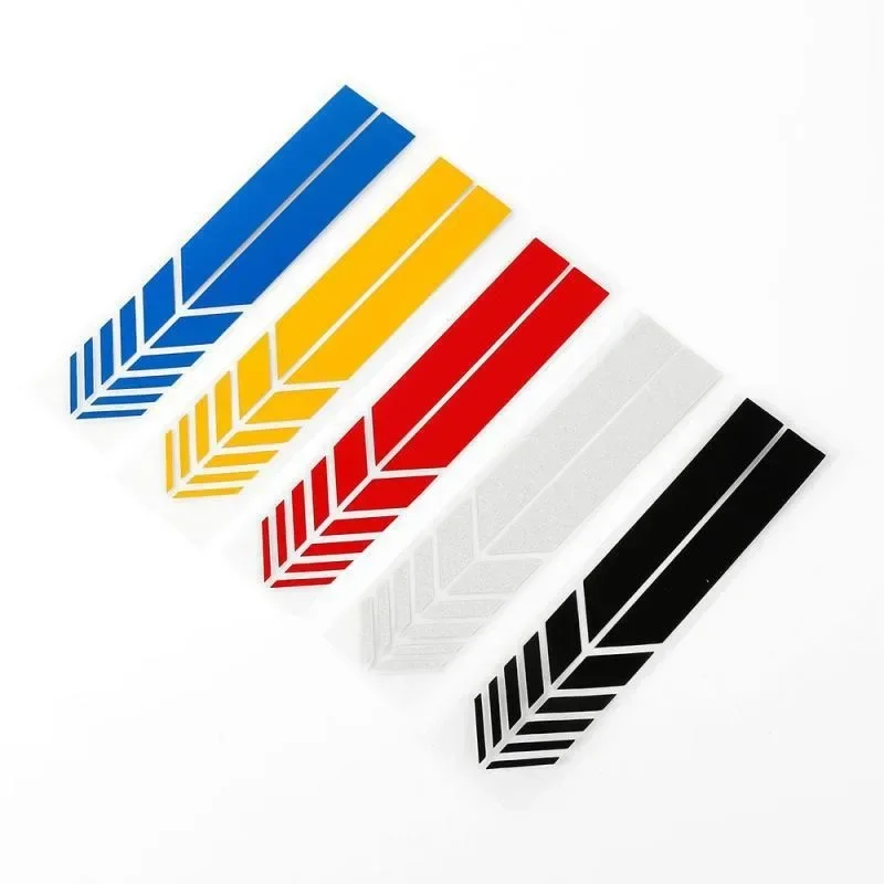 

2Pcs Universal Auto Car Sticker Non Fading Fashion Color Stripe Car Sticker Racing Strips Side Rear View Mirror Decor Decal