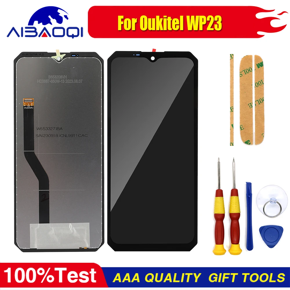 Touch Screen LCD Display For Oukitel WP8 Pro WP15 WP16 WP17 WP18 WP19 WP20 WP21 WP22 WP23 WP26 WP27 WP28 WP30 Pro Replace parts