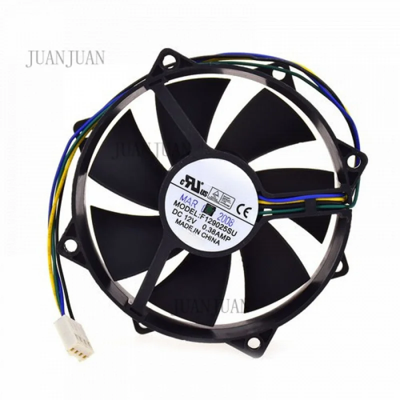 A+ Cooling fan F129025SU for EVERFLOW PWM CPU Round Coole 90*90*25mm 12V 0.38A 4pin
