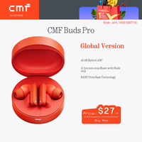 Global Version CMF Buds Pro 45dB hybird Active Noise 11 Hours of NON-STOP Music Ultra Bass Technology buds Pro earphone