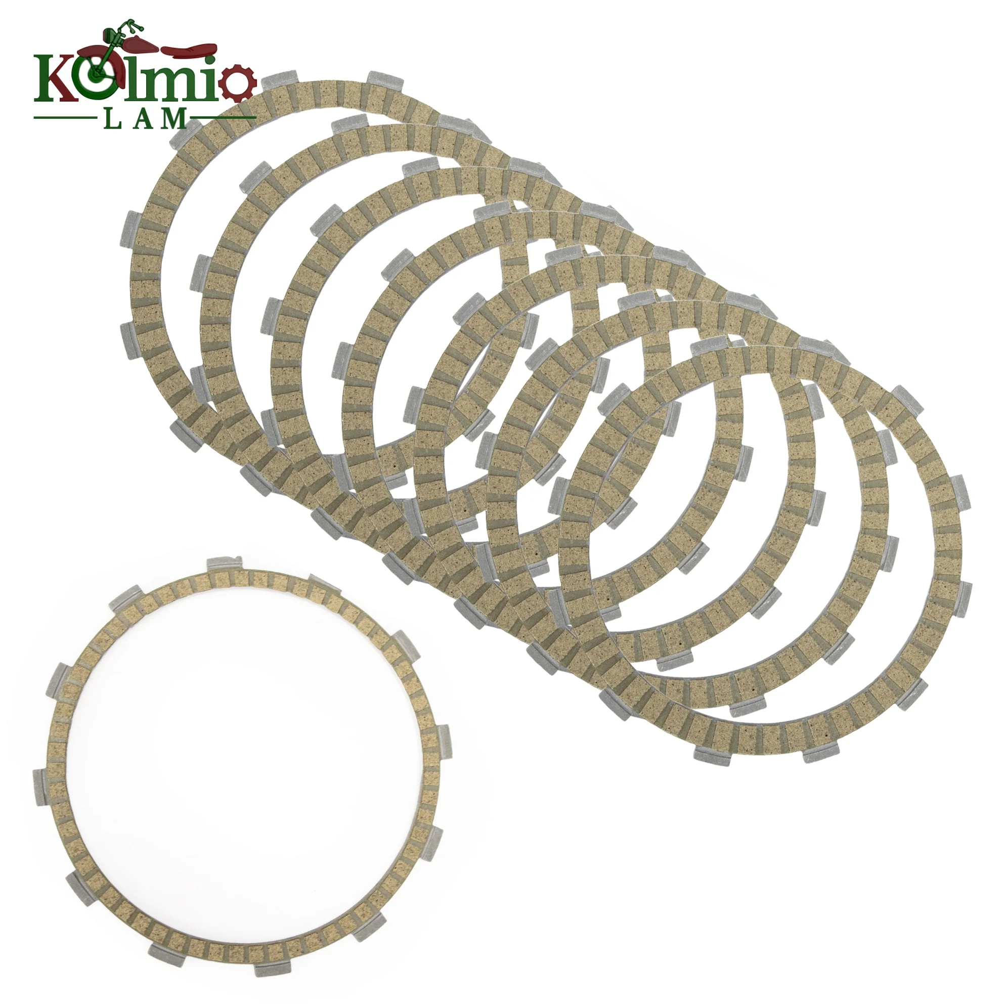 Motorcycle Friction & Fiber Clutch Plates for GSF1250 BANDIT1250 2007‑2012
