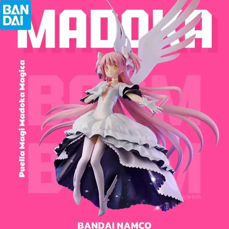 

Подлинная BANDAI NAMCO Puella Magi Madoka Magica Фигурка ангела из ПВХ в наличии Новая и нераспечатанная кукла с украшением для рабочего стола