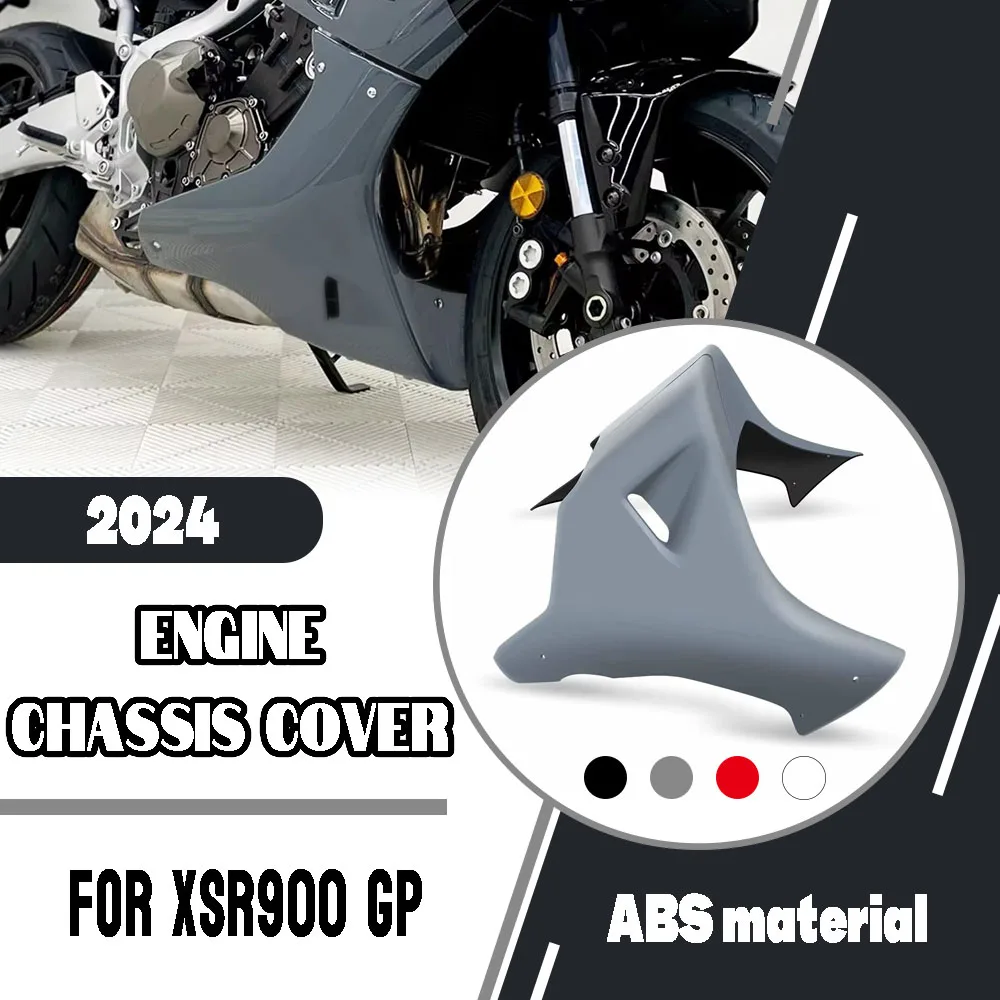 For Yamaha XSR900 GP XSR900GP 2024 Motorcycle Engine Chassis Cover Lower Hump Spoiler Chassis Shield Bottom Fairing Cover Parts