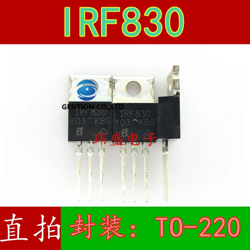 

10PCS IRF830 IRF830PBF the TO-220 N channel field effect tube in stock 100% new and original