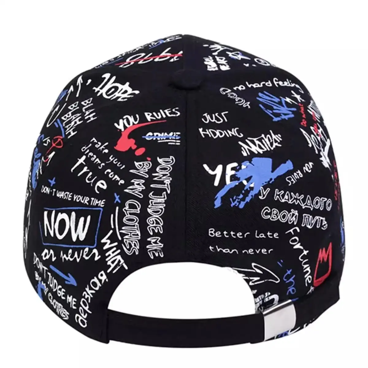 Korean Graffiti Fashion Hipster Cap Personality Street Trend Men\'s And Women\'s Baseball Caps European And American Hip-Hop Hats