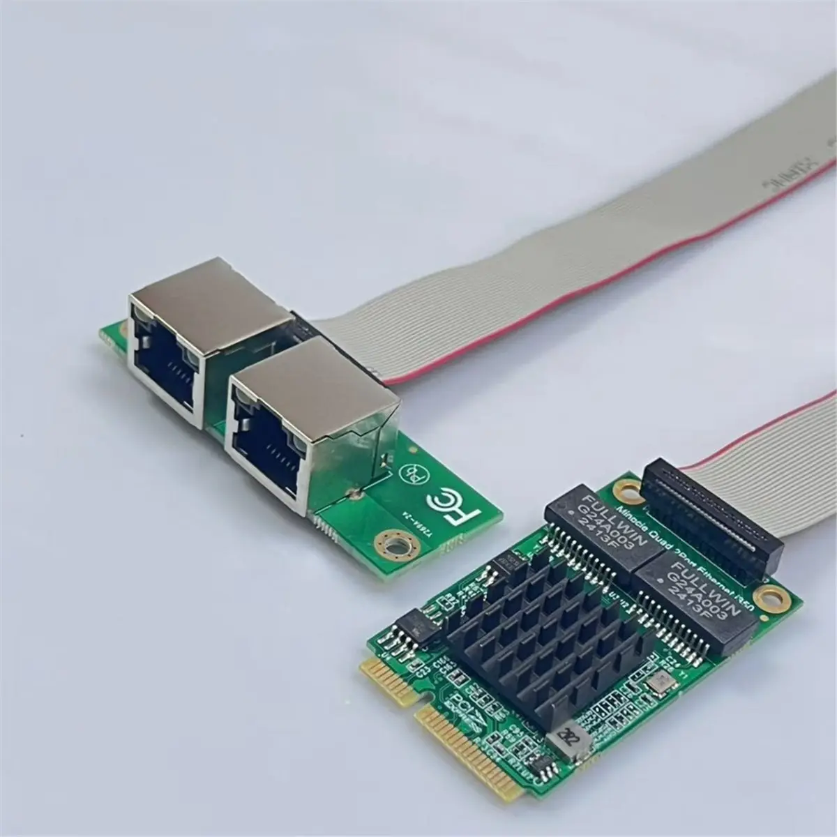a26m-mini-pcie-to-dual-port-rj45-gigabit-ethernet-network-adapter-i350-am2-2-port-wired-server-network-card-integrated-type