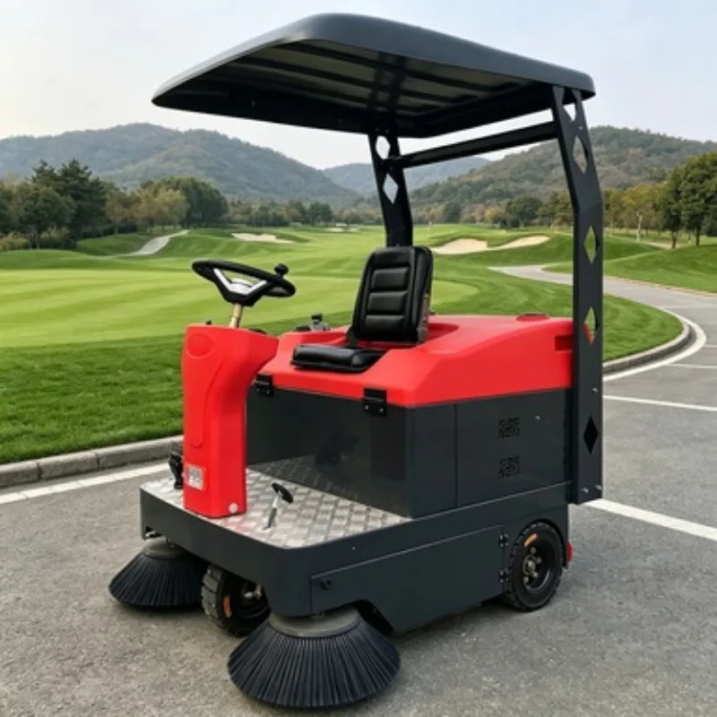

High Efficiency Road Cleaner with Powerful Vacuum and Side Brushes