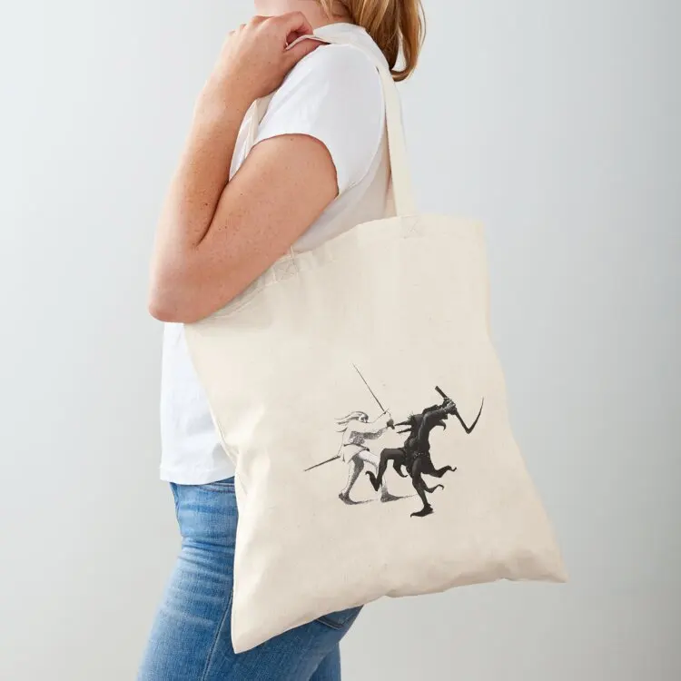 The Stand Good versus Evil Tote Bag canvas bags tote bag screen custom fabric bag