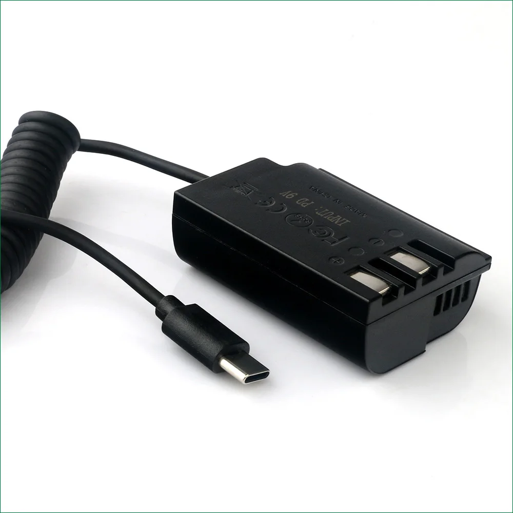 PD USB-C Type-C DMW-DCC17 DC Coupler DMW-BLK22 Dummy Battery for Panasonic S5 DC-S5 DC-S5K DC-S5GK DC-GH5 II DC-GH6 DC-GH6GK