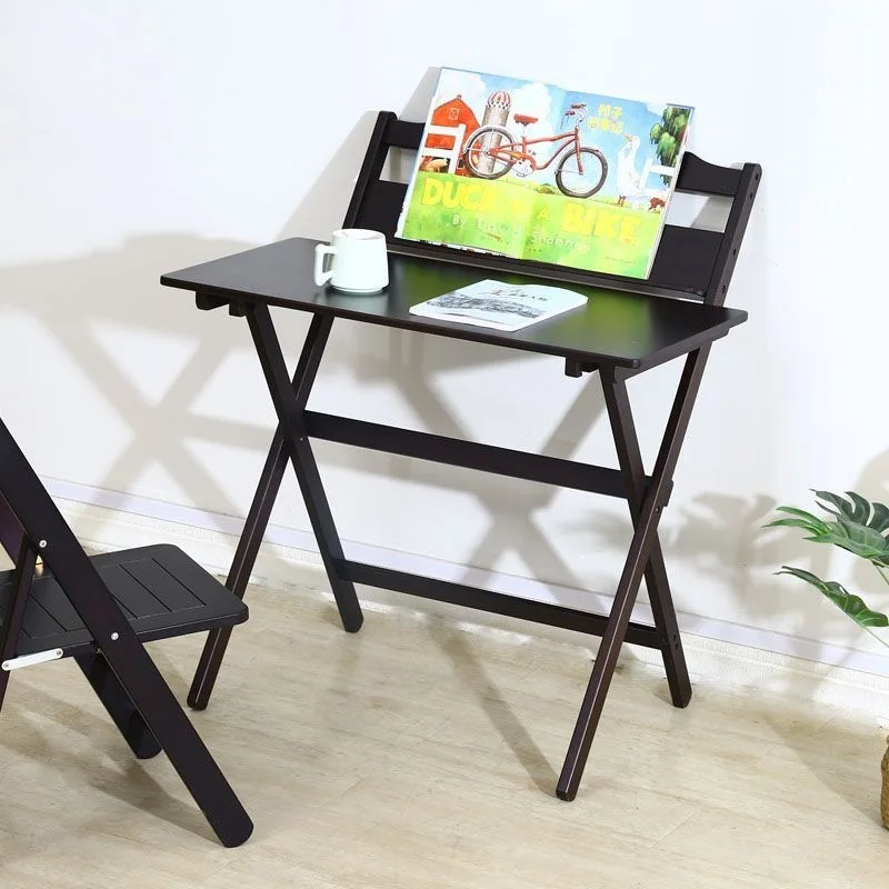 Folding table Children's bedroom Home study Bedside table Simple desktop computer table