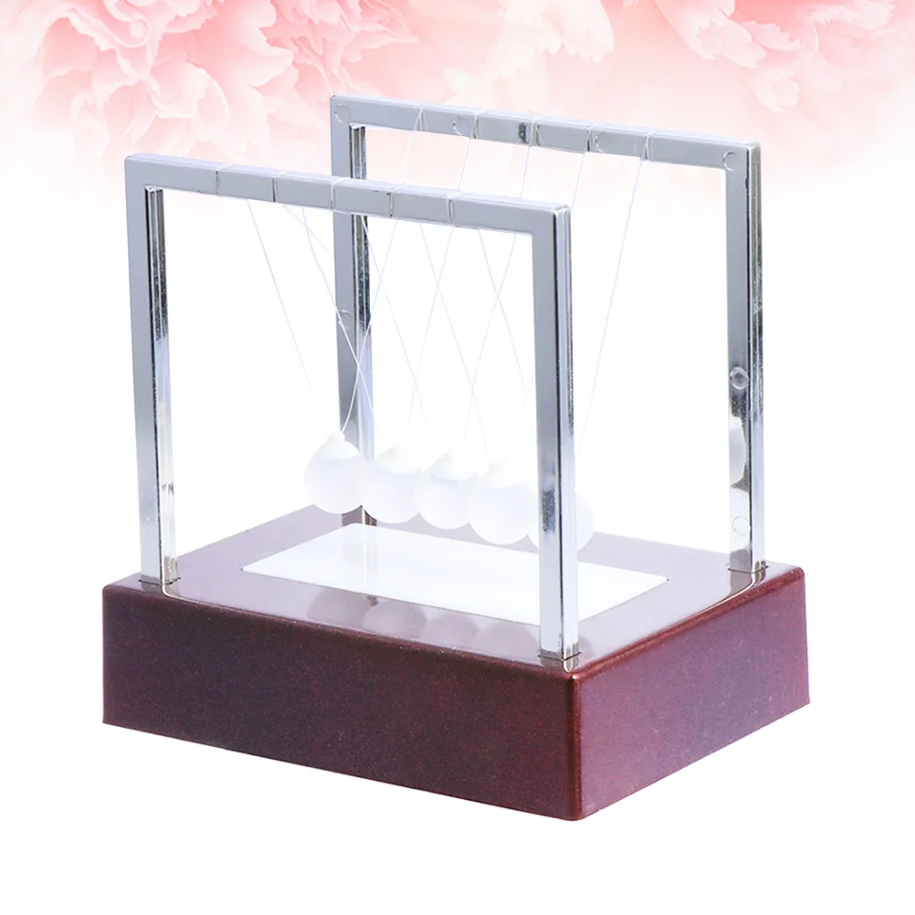 

Glowing Billiard Ball Newton's Pendulum Decoration Cradle Adornment Dynamics Ornament Decorations