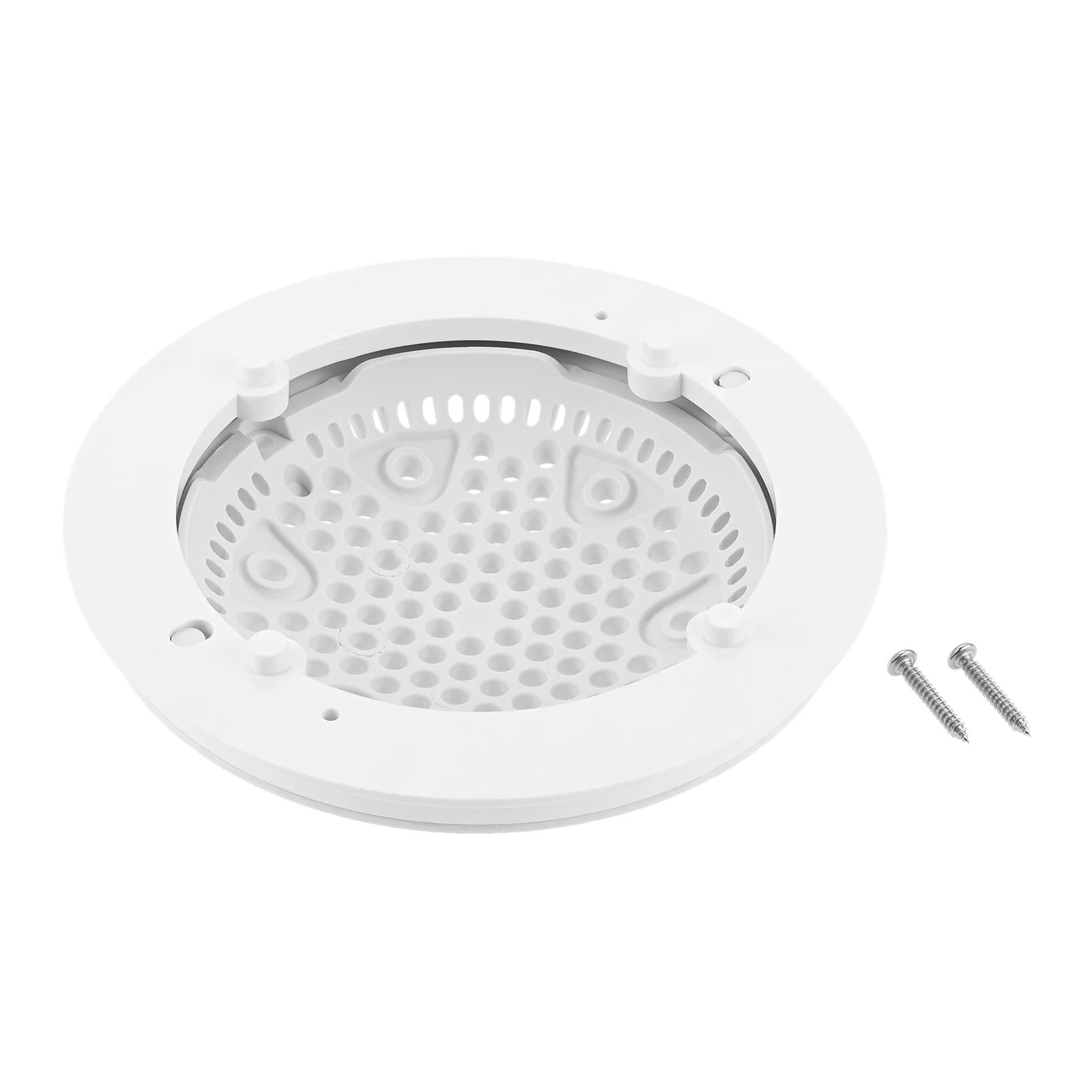 

1 шт. Основная сливная крышка для бассейна WGX1048E с 8 винтами, совместимая с всасыванием Hayward и двойной всасывающей крышкой для слива бассейна, белая