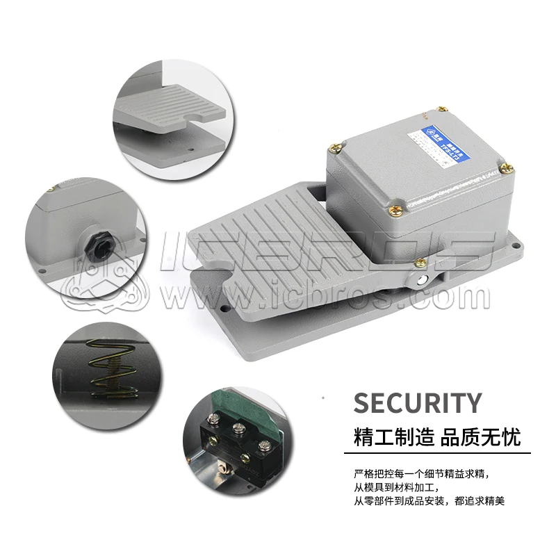 LT4 Stepping Machine Tool Accessory Waterproof LT3 Foot Pedal Control Switch 220V LT-4 TFS-402