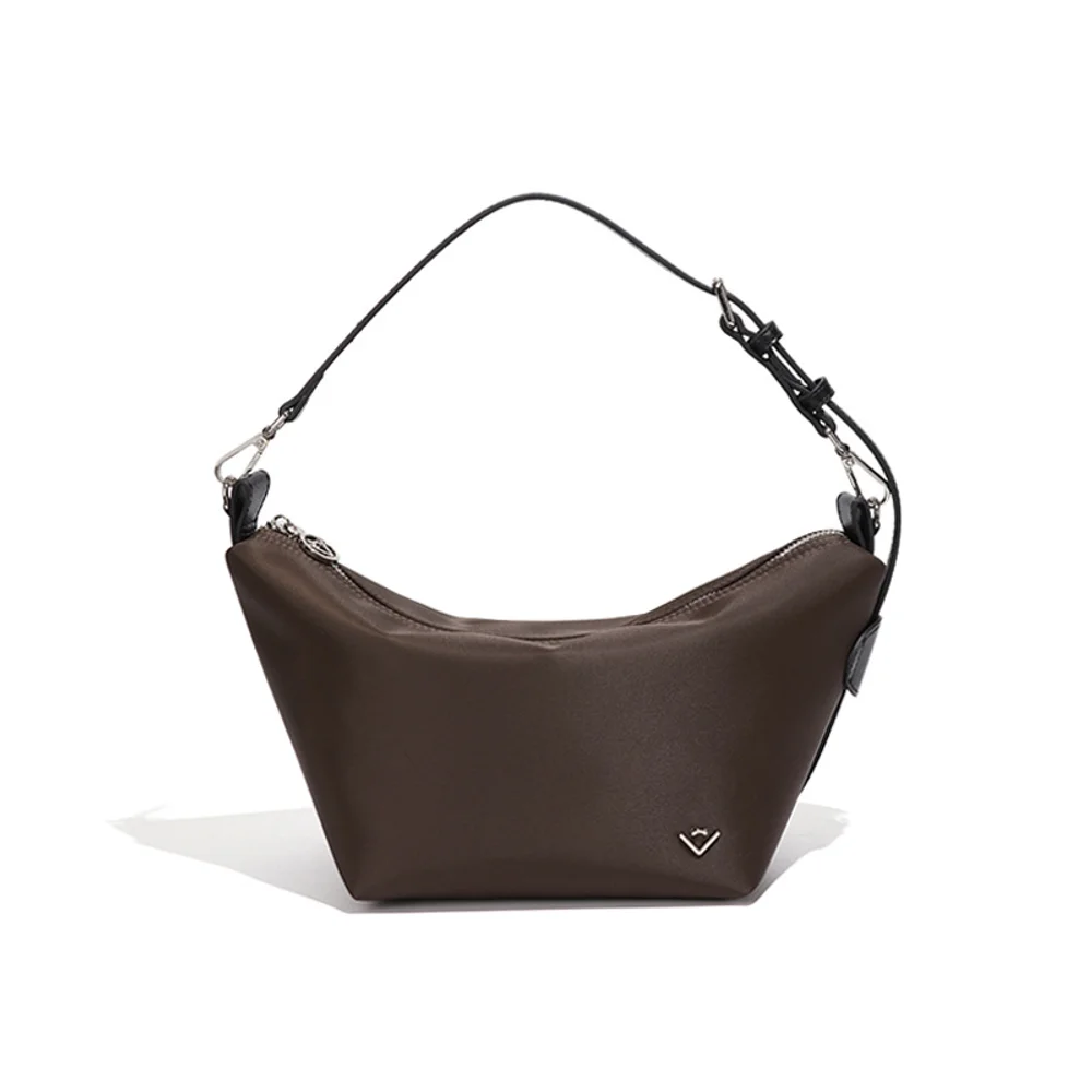 حقيبة صغيرة جديدة من النايلون خفيفة الوزن مقاومة للماء ومقاومة للاهتراء على شكل هلال، حقيبة زلابية عبر الجسم، حقيبة بوق للسفر للتنقل #3