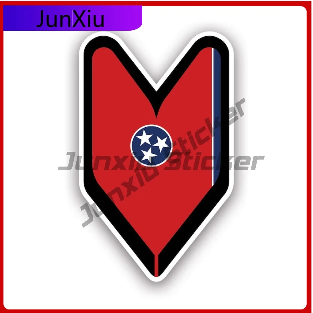 

Tennessee Driver Badge Sticker Waterproof Outdoor Cool Laptop Waterproof Vinyl Decal For Suvs Fun Unique Protection Protection