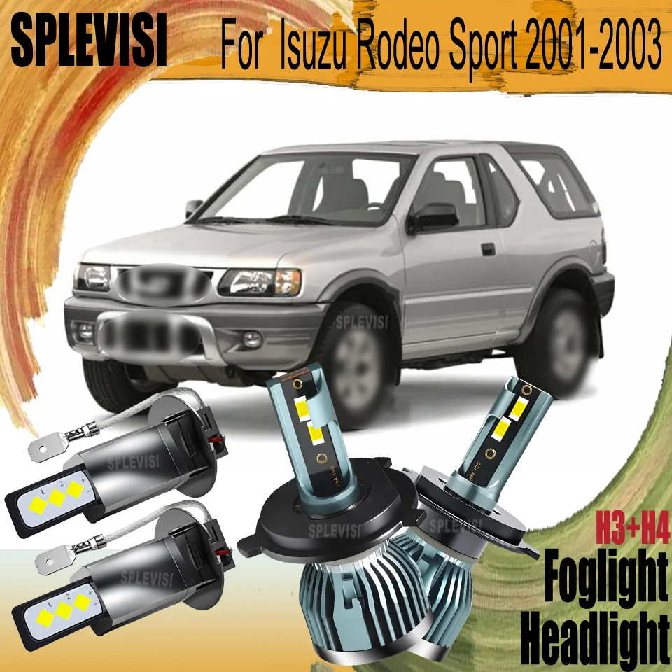

Durable Construction High Performance Long - Lasting for Safe Driving Headlight Fog Light For Isuzu Rodeo Sport 2001 2002 2003