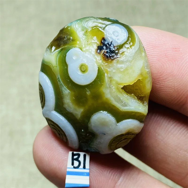 Natural Alxa agate eye rock mineral specimen energy stone Reiki Healing
