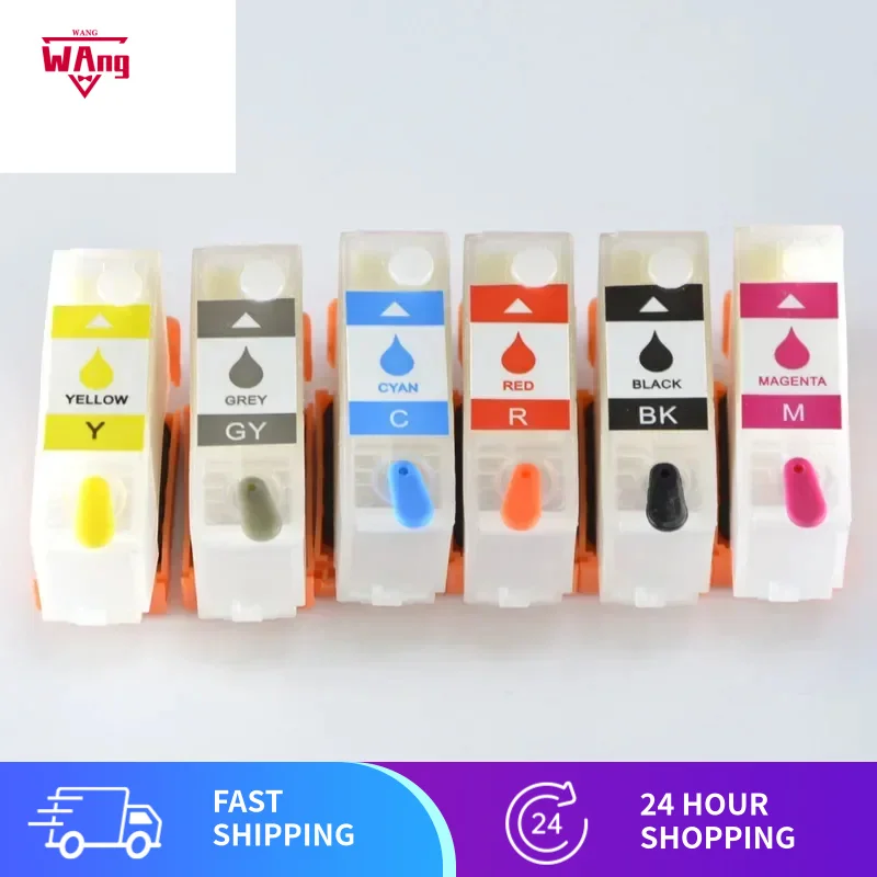 

312 314 312XL 314XL Refillable Ink Cartridge with Chip for Epson Expression Photo HD XP-15000 XP15000 Printer