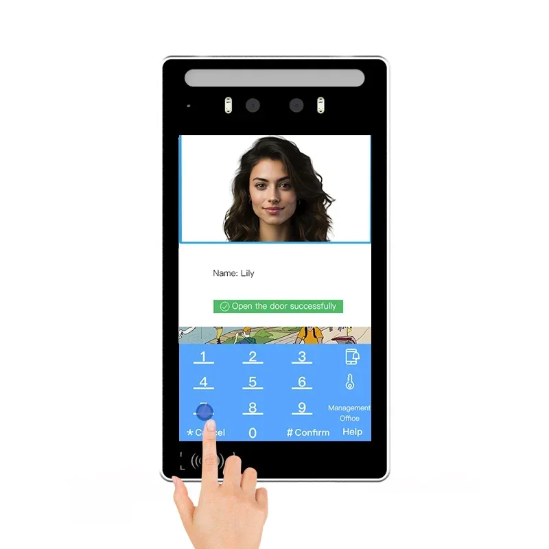 Apartment Video Intercoms System Full Digital IP System Face Recognition Device Building Video Intercom Access Control