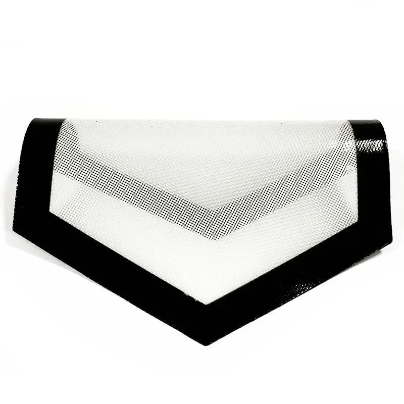 10 قطعة حصيرة سيليكون مسدس للشمع منصات غير عصا الحصير عشب جاف مقاومة للحرارة التدخين حصيرة ألواح Dab الجرار Dab الوسادة