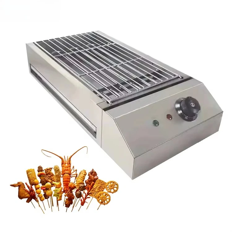 

Commercial Camp Household Indoor/Outdoor Stainless Steel Electric Grill