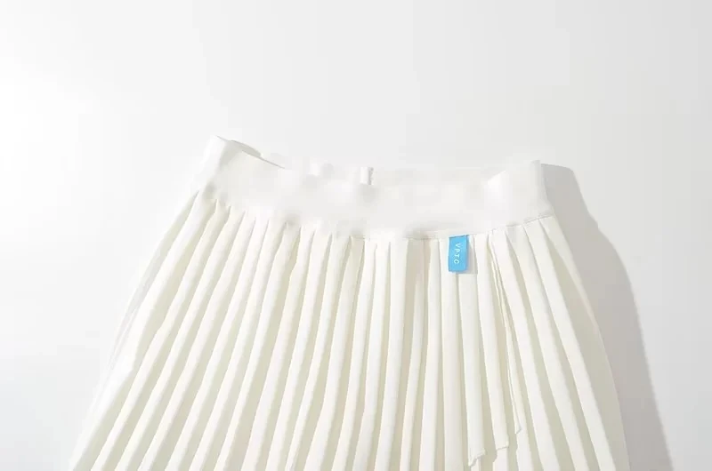 تنورة قصيرة مطوية عالية الخصر للنساء، تنورة تنس رياضية صيفية أنيقة مبطنة من الداخل مضادة للضوء، تنورة على شكل حرف A مصممة لتن...