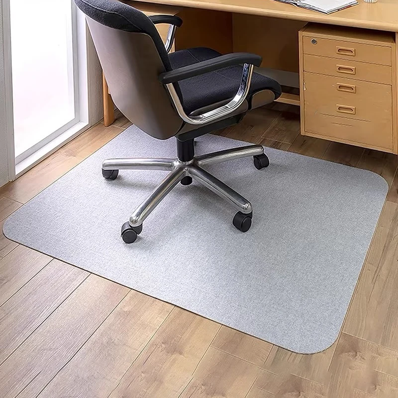 Computer Chair Office Mat Abrasionproof Anti Slip Self-adhesive Desk Rug Gaming Swivel Rolling Chair Mat Protective Rolling