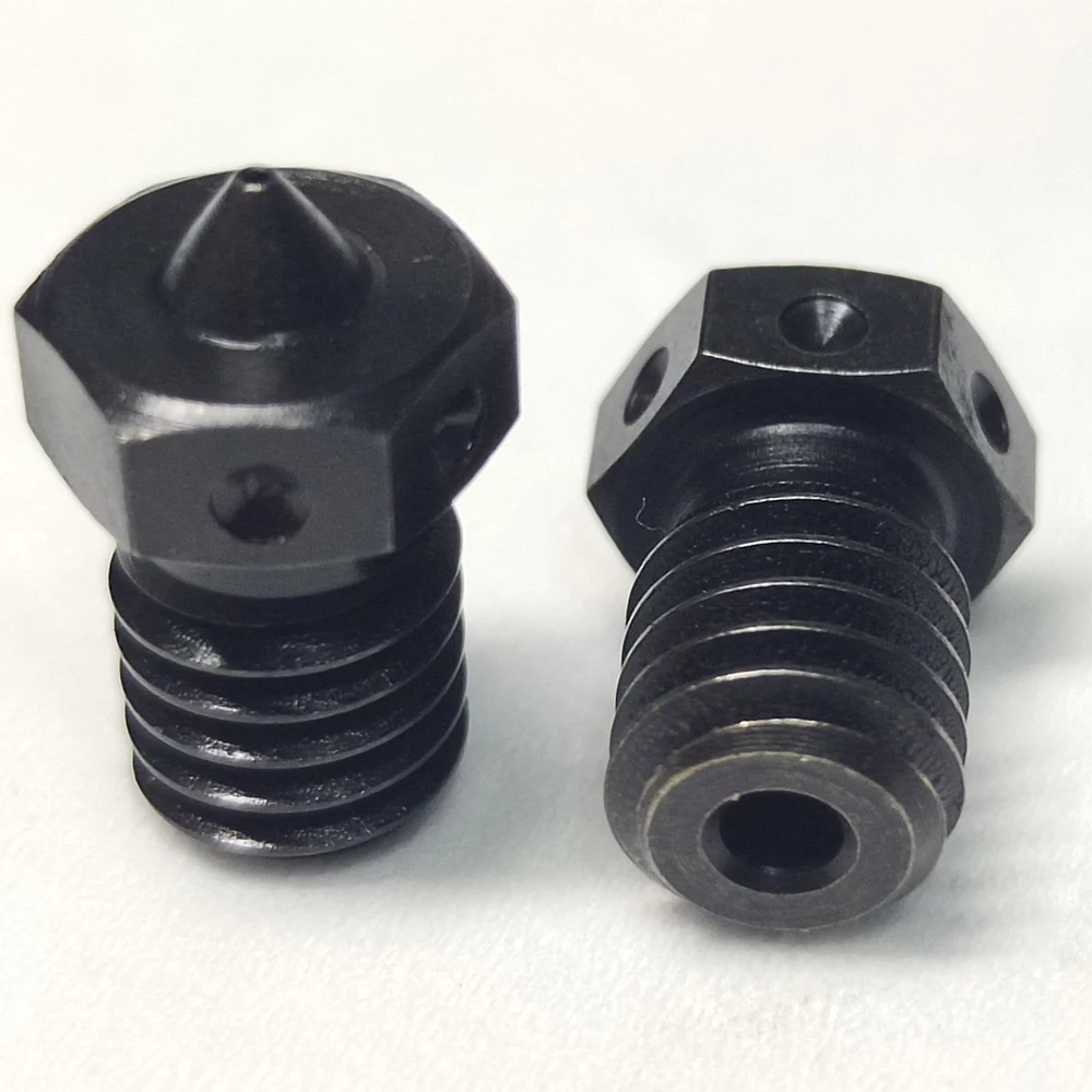 

Hardened Steel E3D V6 Nozzle For PLA PEI PEEK Carbon Fiber Filament For v6 HOTEND Dragon RAPIDO Matrix EXTRUDER