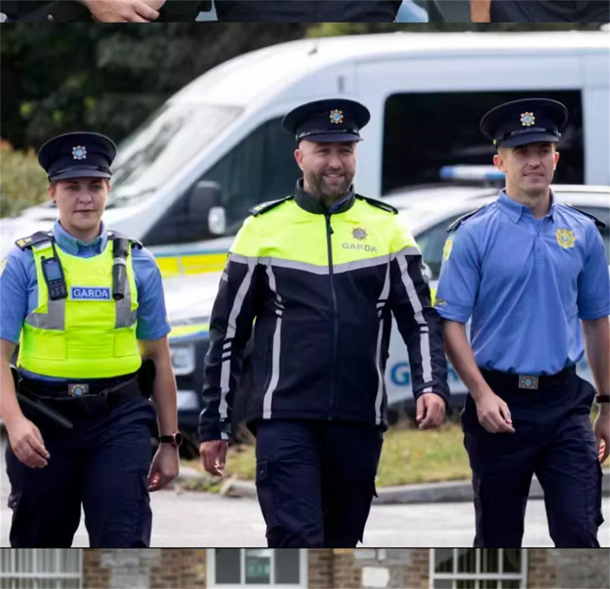 Irish law enforcement and peace guard T-shirt