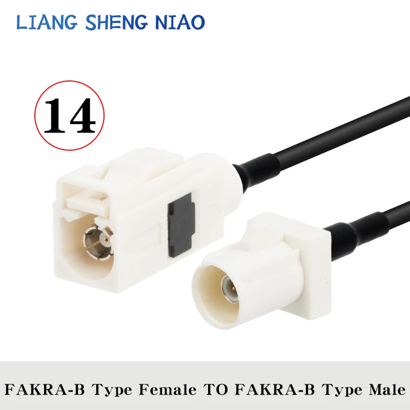 RG174 Coax Cable line FAKRA B TYPE TO SMA Male Female Coaxial cable Connector RF Crimp for Cable GPS Antenna 3G universal B TYPE