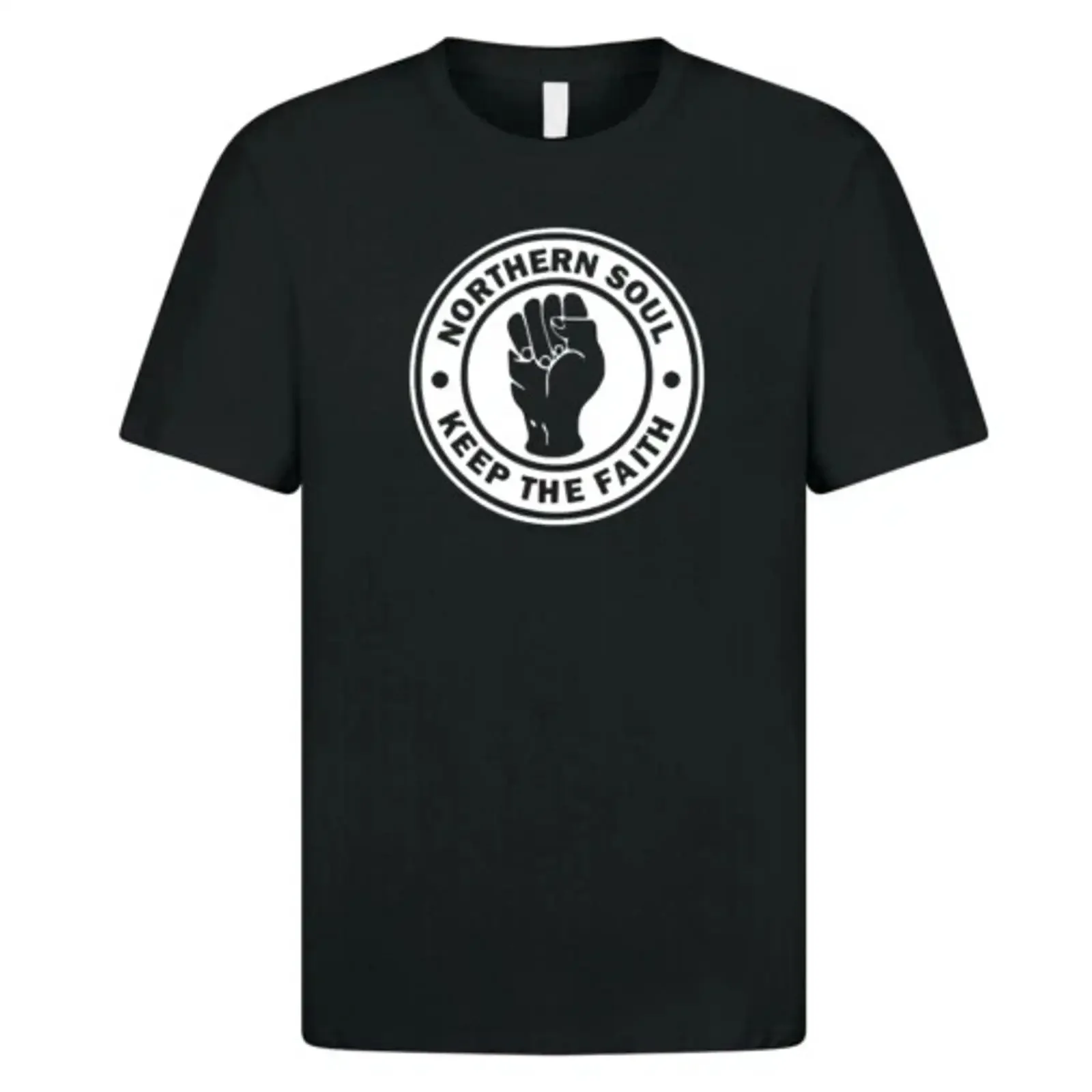 Northern Soul T Shirt 1107 Keep The Faith Faust Musik Wigan Casino Twisted Wheel vintage Washed Comfortable designer clothes