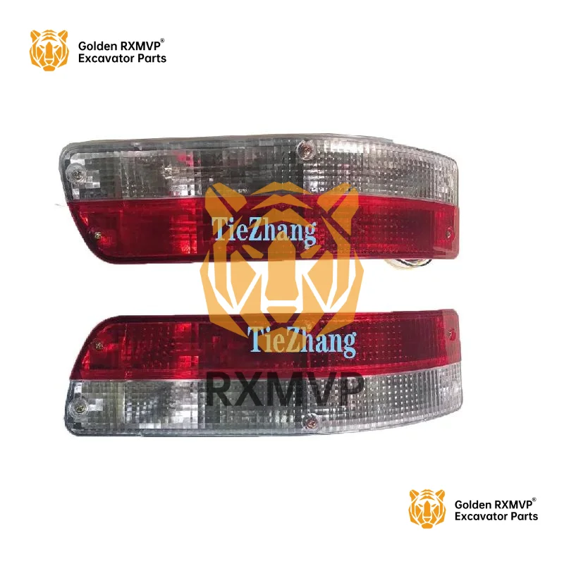 For Kobelco Sk Kx200/230/250/260/350-8 Super 8-6e Counterweight Light Rear Light Tail Light Excavator Accessories