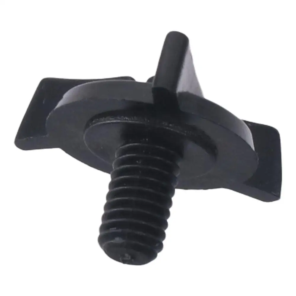 

10 шт. черные винты для мотоциклетного шлема, пластиковые винты для мотоциклетного шлема, винты для козырька, аксессуары для мотоциклетного шлема