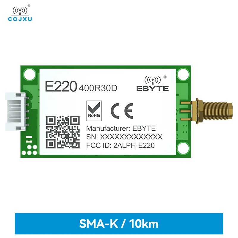 LLCC68 RS485 LoRa Module COJXU E220-400R30D 433Mhz 470Mhz 30dBm 10km Wireless Transceiver Receiver Long Range RF Module