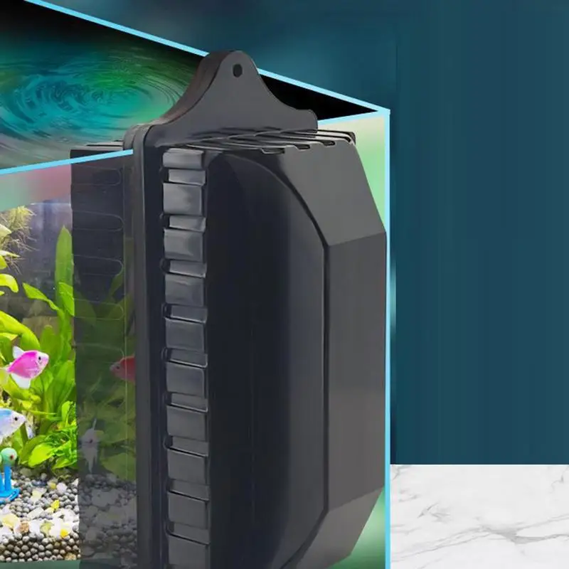 Magnetic Aquarium Scraper Double Sided Gravel Vacuum For Aquarium Floating Aquarium Glass Cleaner Fish Tank Cleaner Scrubber