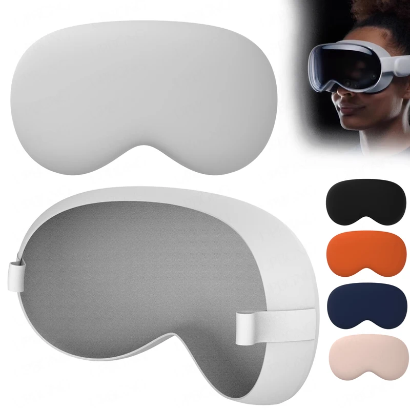 For Apple Vision Pro VR Helmet Protective Cover Silicone Cases Protector Dustproof Anti-scratch for Vision Pro VR Accessories