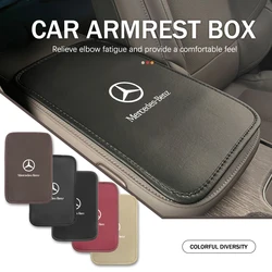 Car Armrest Box Pad Center Console Protector Heightening Mat For Benz W202 W212 W126 W140 W168 W177 CLS GLE GLC GLS CLA
