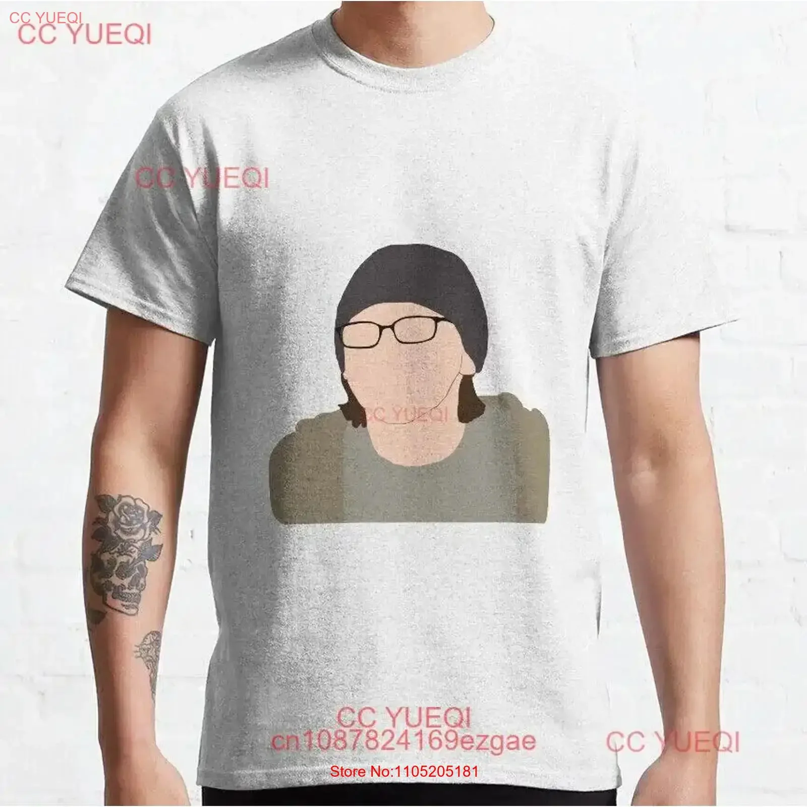 جلود المملكة المتحدة سيد جينكينز الكلاسيكية تي شيرت حجم S 5XL خمر غسلها امتدت تنفس للجنسين موضة لينة للارتداء اليومي #1