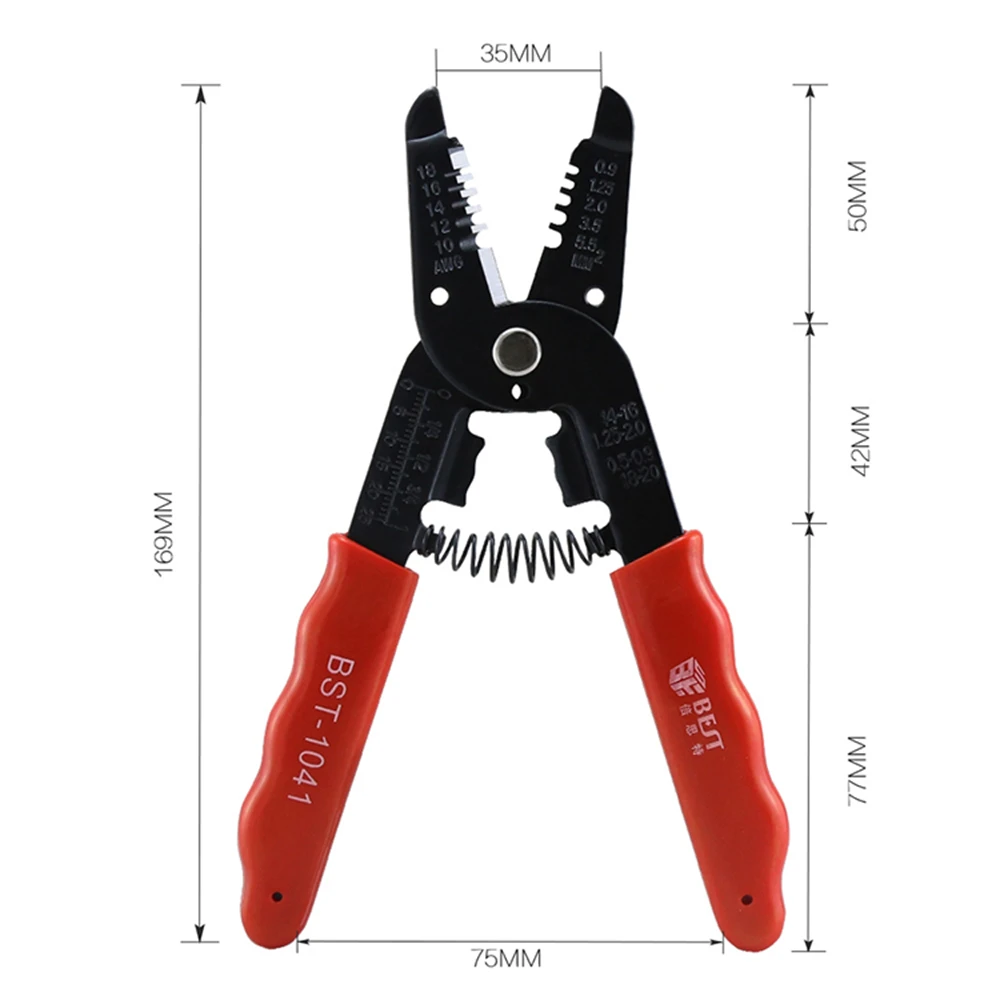 Universal เส้นทแยงมุมคีมหลายเครื่องมือไฟฟ้าลวดเหล็กคาร์บอนสาย Cutters ตัดด้านข้าง Snips Nipper