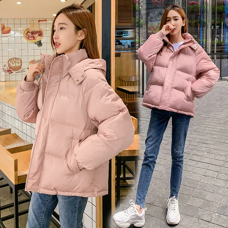 Thickened Small Cotton Jacket Cotton Clothing Women's Winter Korean Version New Bread Suit Cotton Jacket Fashion Comfortable