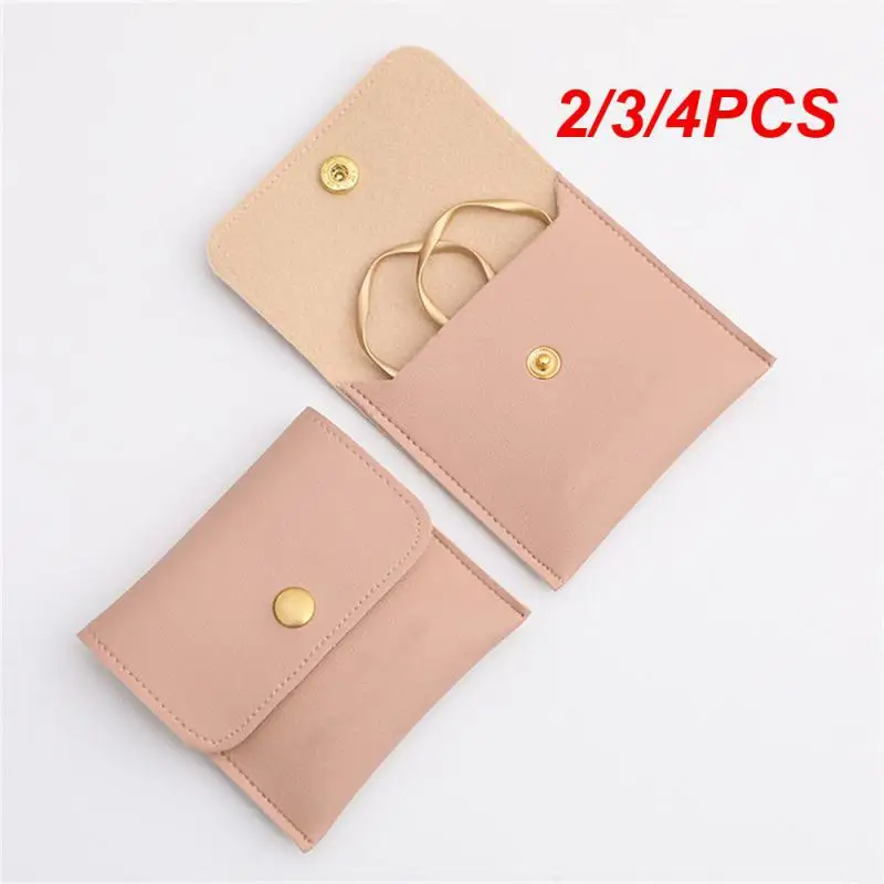 2/3/4PCS Storage Bag Minimalist Appearance Versatile 8 * 8cm Must-have 16 Color Attributes Fashionable Durable Buckle Bag