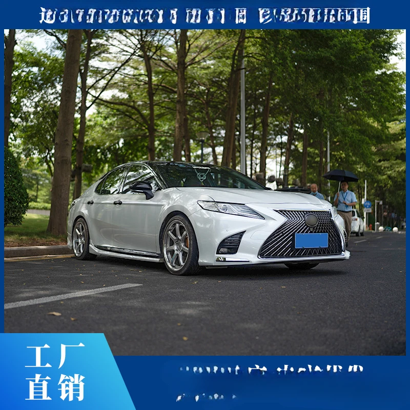 

Для Toyota Camry 8-го поколения (2018-наст. время) — передний бампер в стиле LS Flagship (полный комплект для модификации)