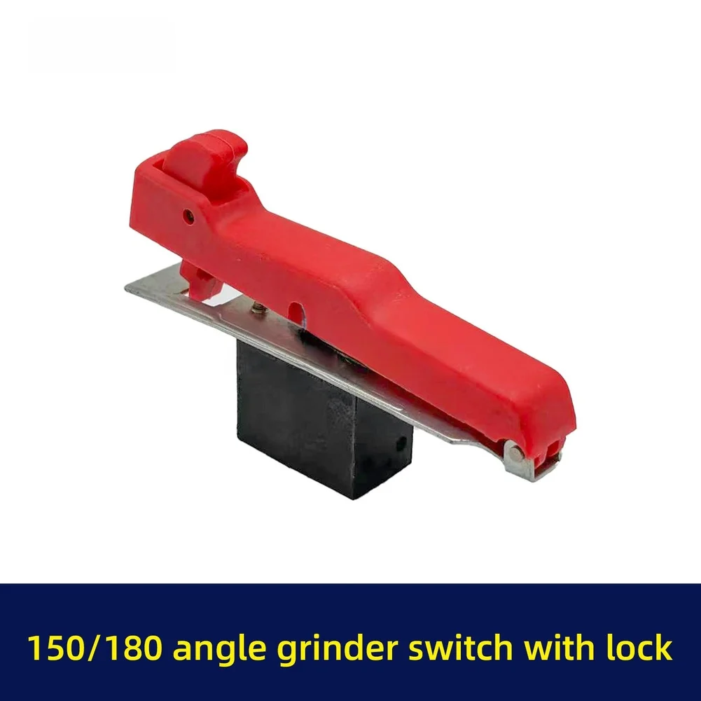 Compatible With Angle Grinder Machines Lightweight Switch 10.7*3.3*6.2cm Angle Grinder Switch Enhanced Safety Mechanism