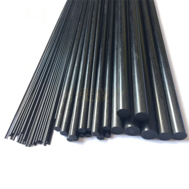 Imagem -04 - Comprimento 500 mm Hastes de Fibra Carbono para rc Avião Fosco Pólo Modelo Faça Você Mesmo Material de Aeronaves Peças