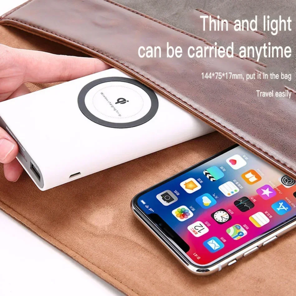 Wireless Power Bank Samsung Fast Charging 20000mAh Portable LED Display External Battery Pack for iPhone Xiaomi Huawei PowerBank