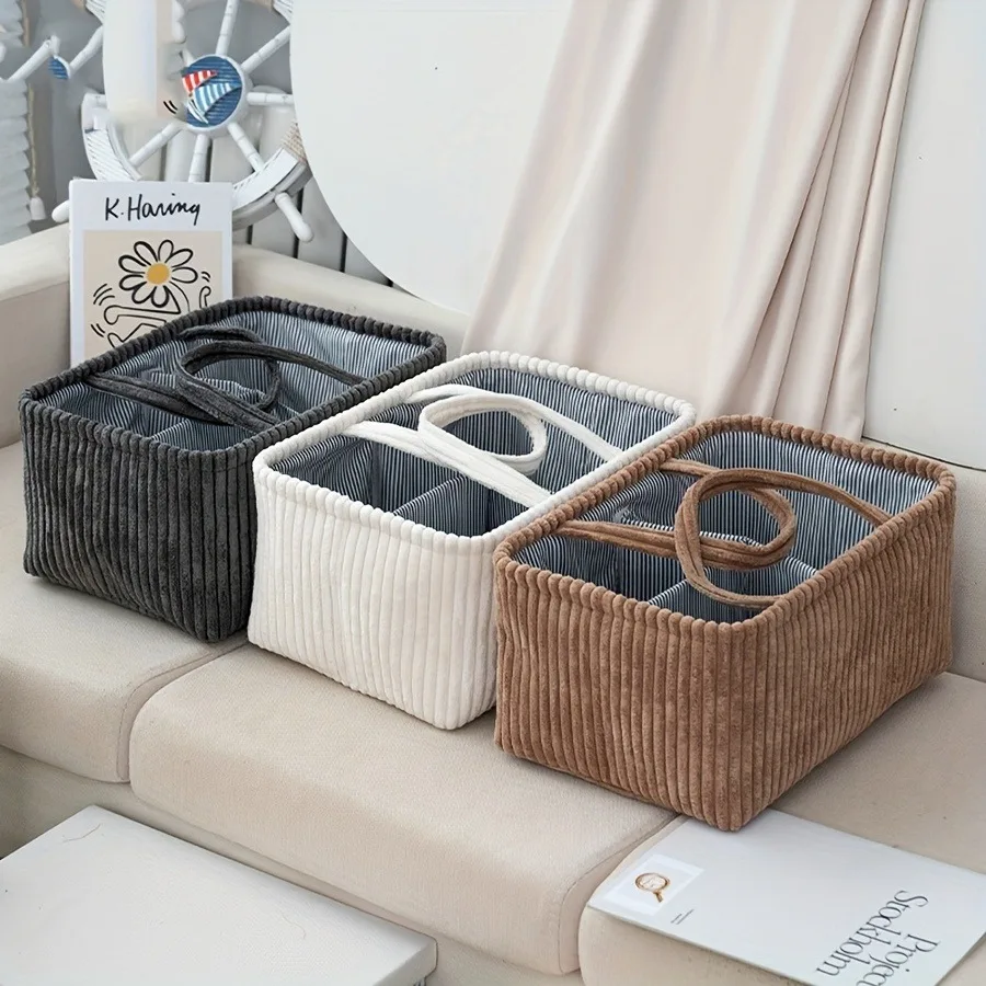 Travel Portable Mommy Bag Diaper Bag Feeding Bottle Storage Handbag Multifunctional Baby Products Organizer Basket