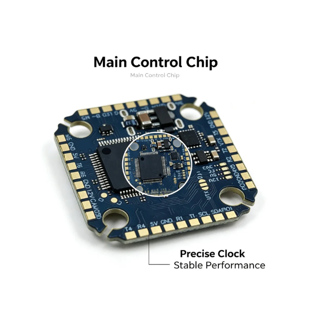 2.4G Integrated Gyro Flight Controller for FPV Racing Drones Supports 3inch to 7inch Frame Sizes 8.4V-25.2V Range
