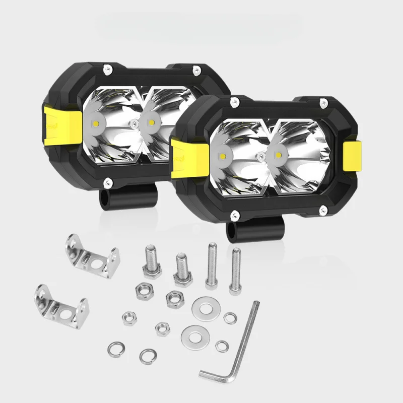 Suitable for Off-road Motorcycle Universal Cross-border New 20W 4inch LED Work Driving Light Headlight DIY